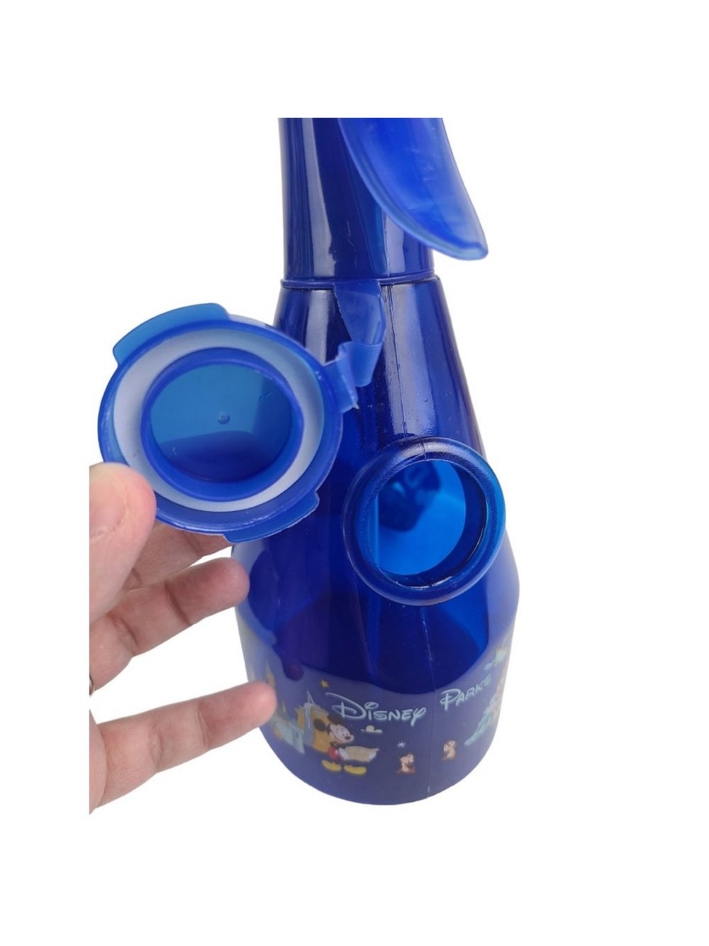 Walt Disney Parks Misting Water Spray Bottle Fan with Lanyard - Picture 2 of 11